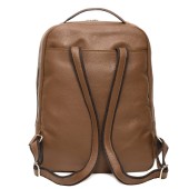 Rucsac din piele naturala laptop 15,6 inch DiAmanti Viggiano Maro Coniac